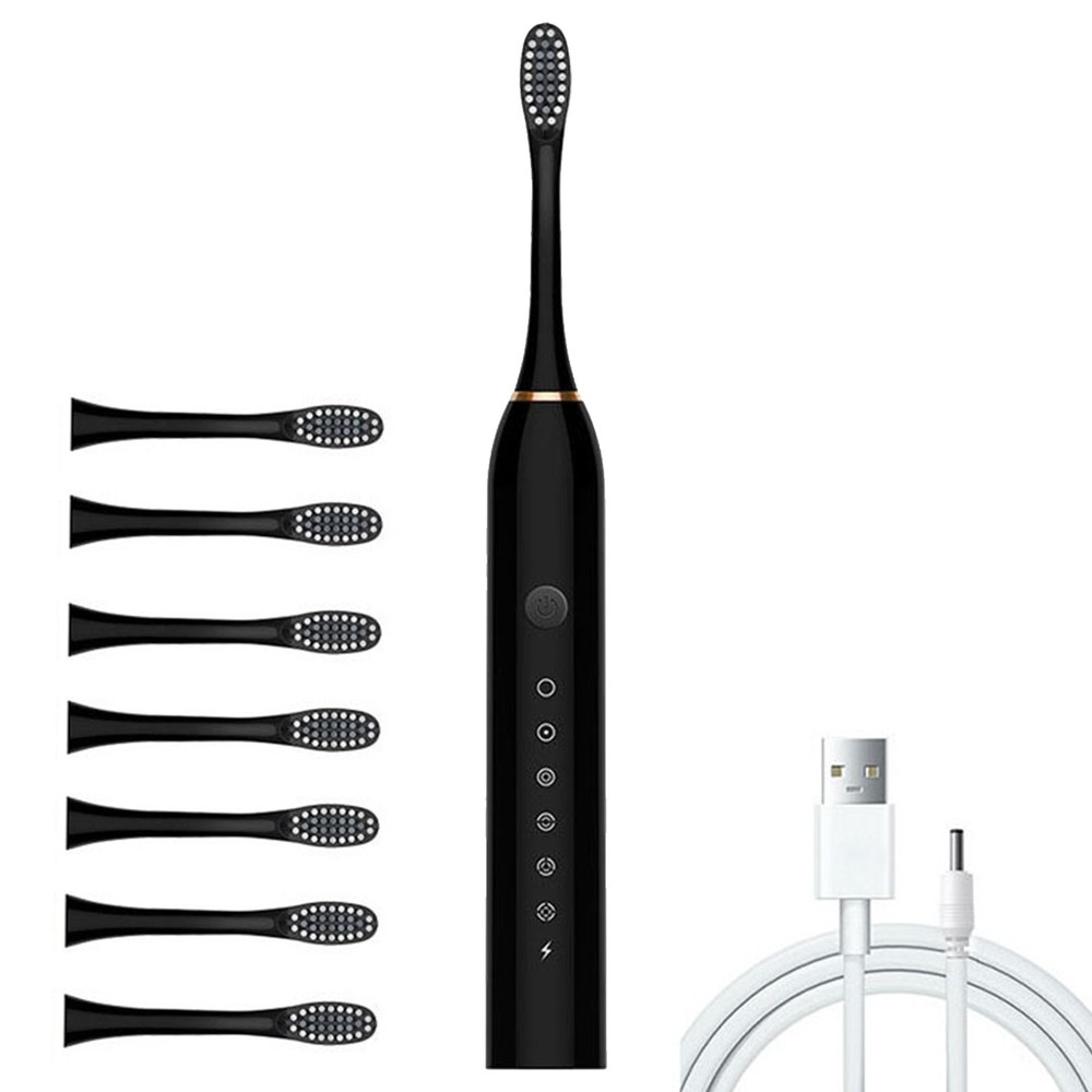 Stabilizek Rechargeable Electric Toothbrushes for Adults with 8 Brush Heads