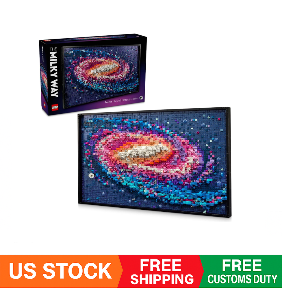 LEGO Art Milky Way Galaxy 31212 Building Set - Space Wall Display for Adults NEW