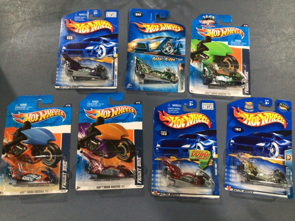 Hot Wheels Fright Bike Motorcycle Collection You Pick