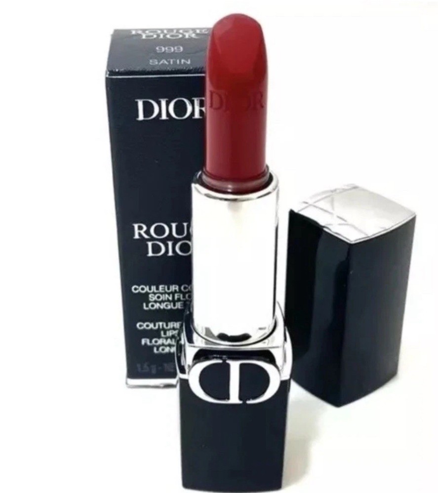 Dior Rouge 999 Satin Mini Lipstick 1.5g Authentic with Envelope