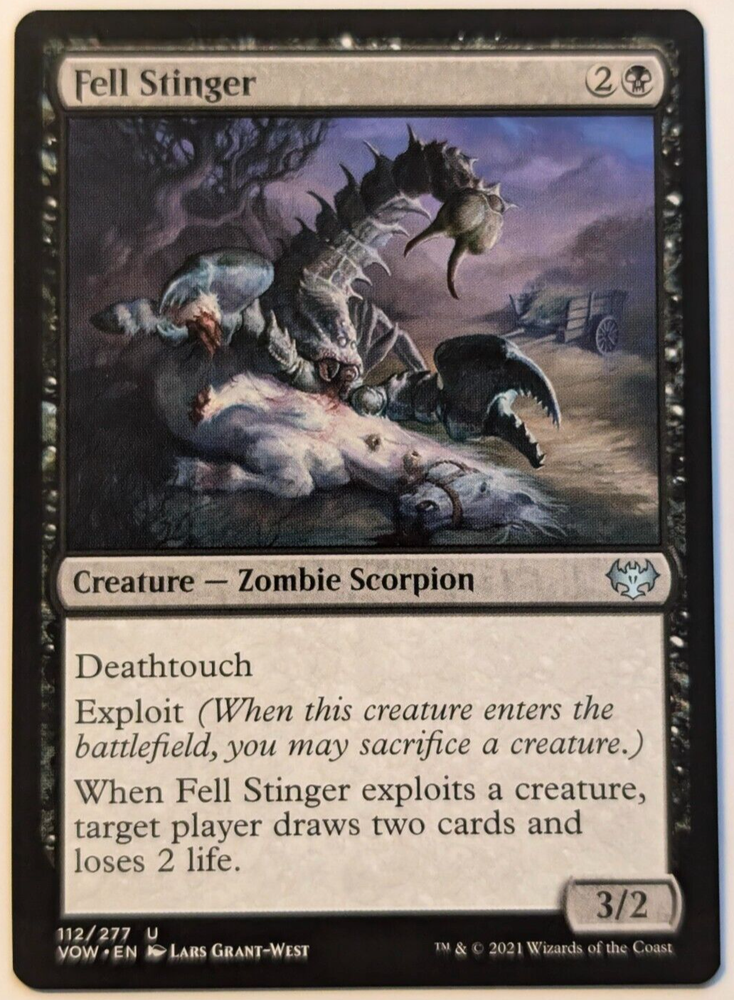 Fell Stinger - Innistrad Crimson Vow MTG Regular Card