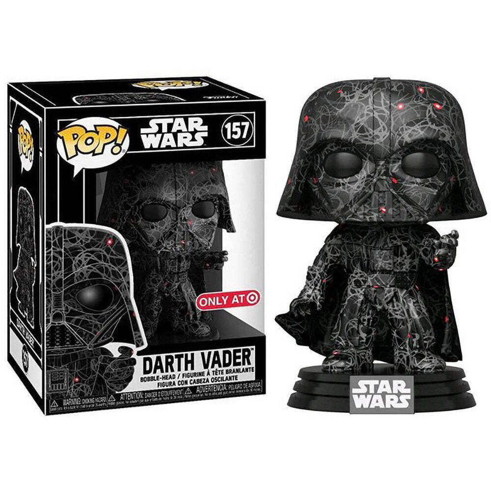 Funko POP! Star Wars Darth Vader (Art Series: Target Exclusive) 157 (with POP St
