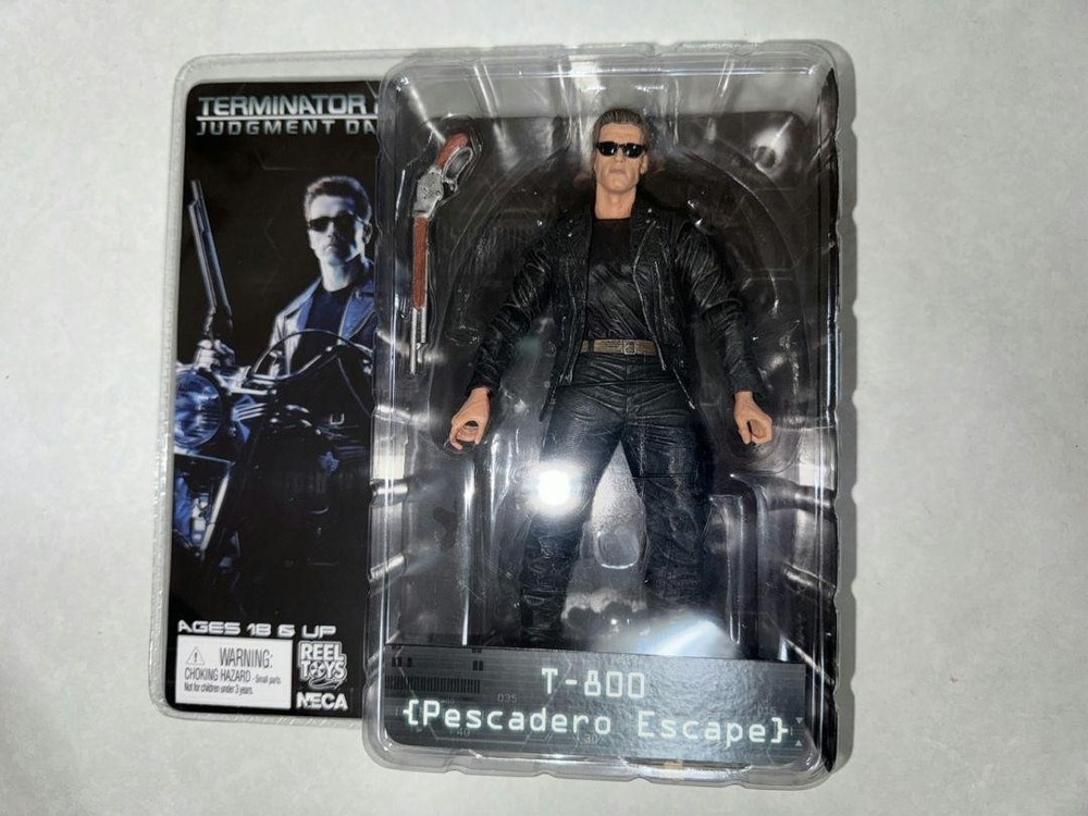 NECA Terminator 2 T-800 Collectible Action Figure Pre-Owned