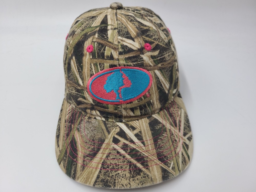 Women's Mossy Oak Camo Adjustable Hat for Hunting Fishing Outdoor Adventures