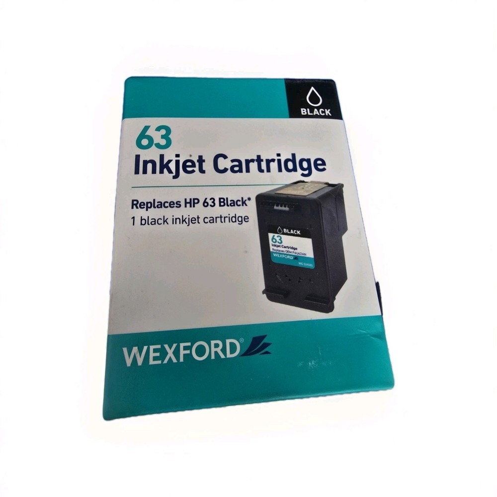 Wexford 63 Black Inkjet Cartridge Replacement for HP Printers