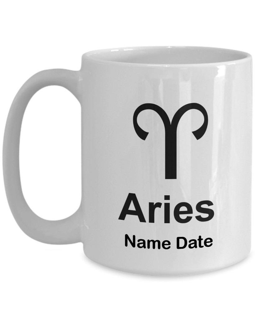 Aries Birthday Gifts Best March April Man Women Travel Coffee Mug Zodiac Sign
