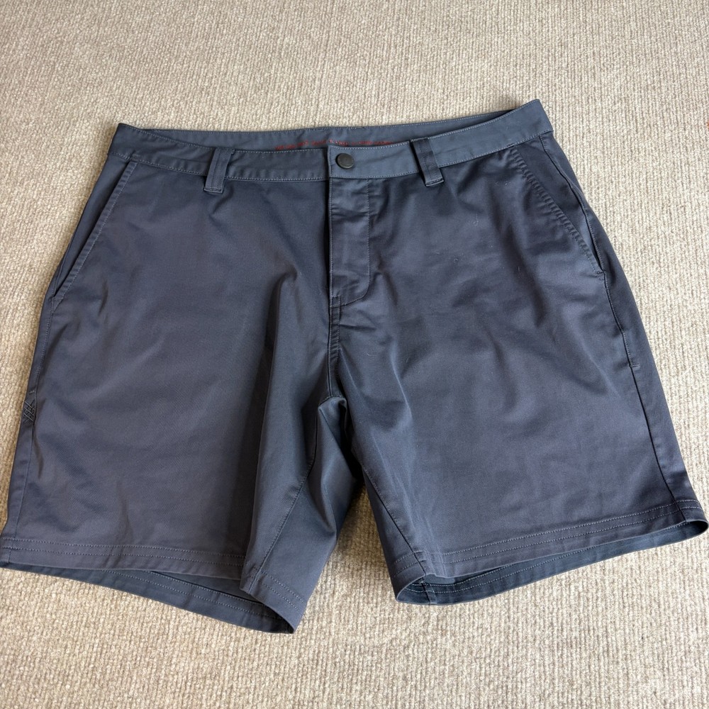 Rhone Shorts 33 Blue Solid Chino 7