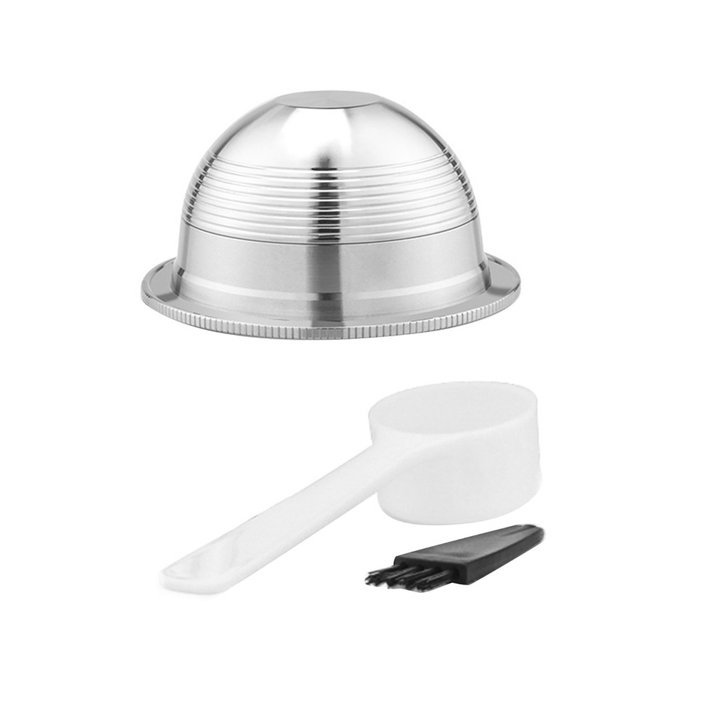 New 1PCS For Nespresso Vertuoline 230ml Steel Reusable Coffee Pod Capsule