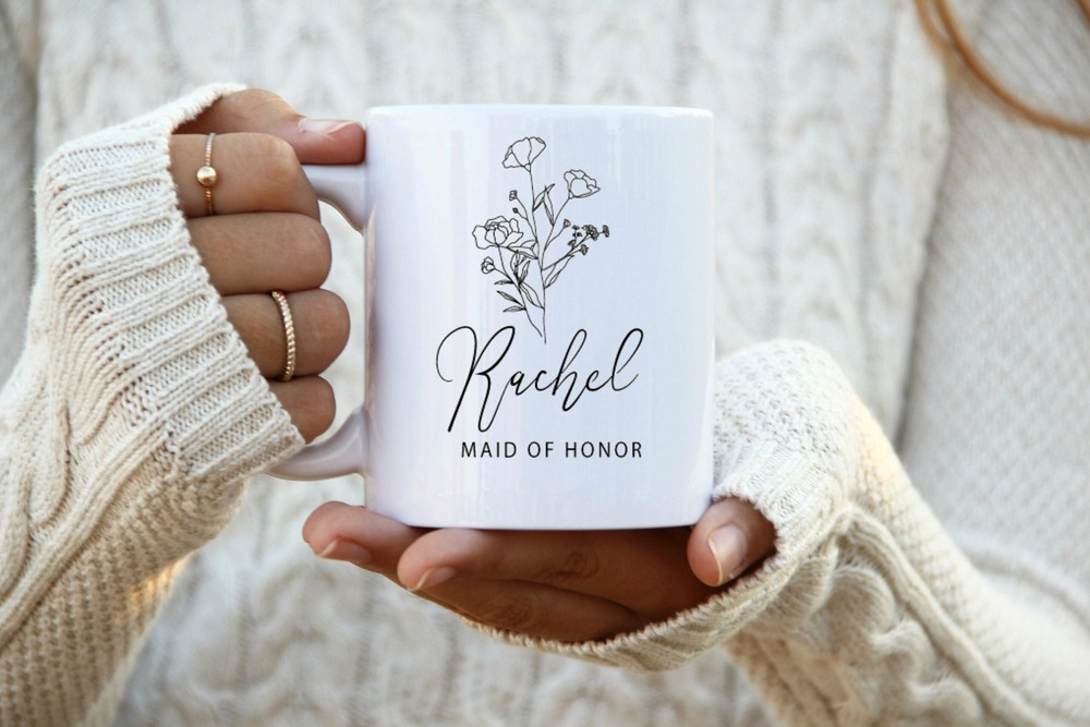 Maid Of Honor Proposal Maid Of Honor Wine Tumbler Maid Of Honor Mug Personalized