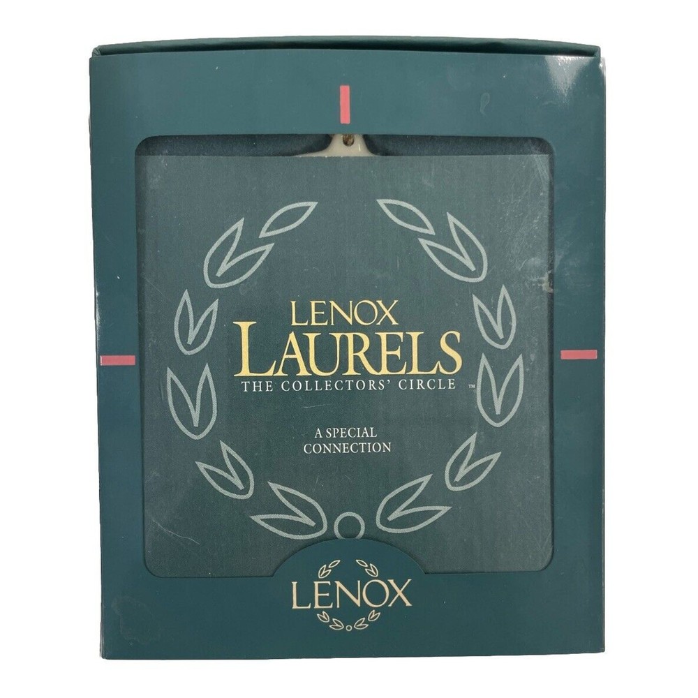Lenox Laurels Collectors Circle Ho Ho Wish Holiday Ornament