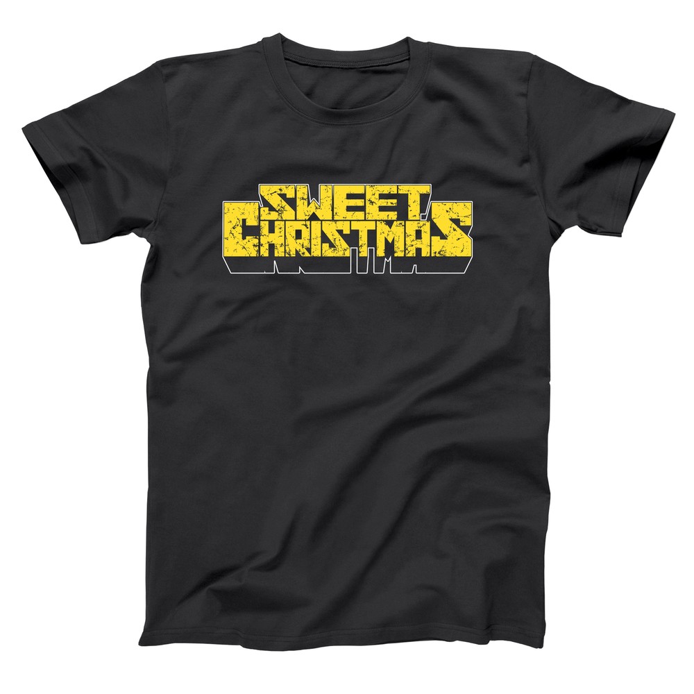 Sweet Christmas  Funny Xmas Luke Cage Comic Netflix Black Basic Men's T-Shirt