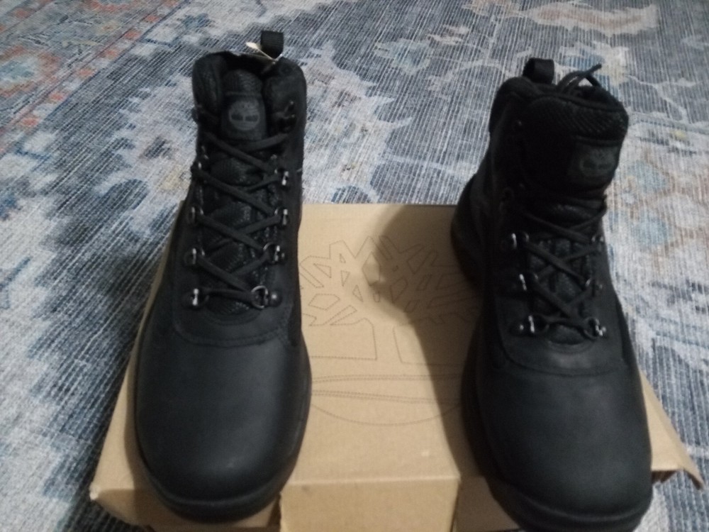 Timberland Gore Tex Black Steel Toe  Boots 10.5
