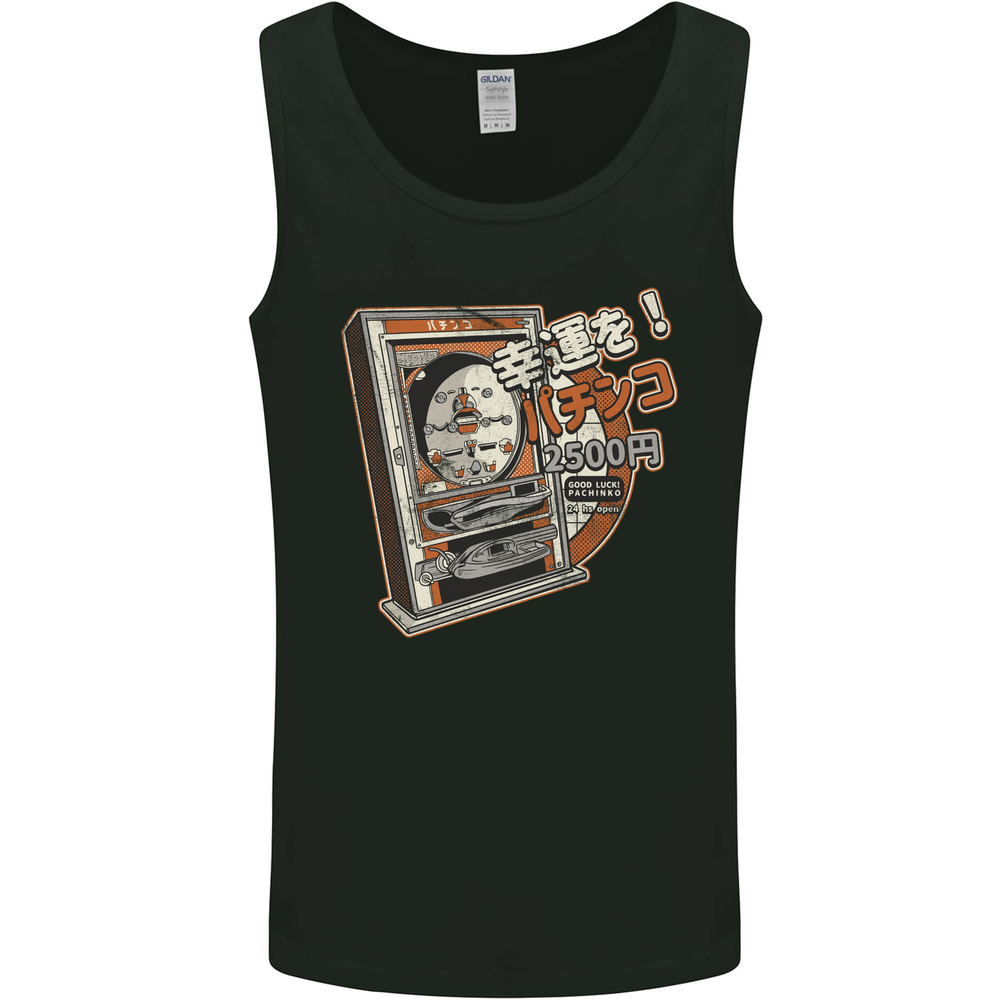 Motorcycle Engine Skull Biker Motorbike Mens Vest Tank Top