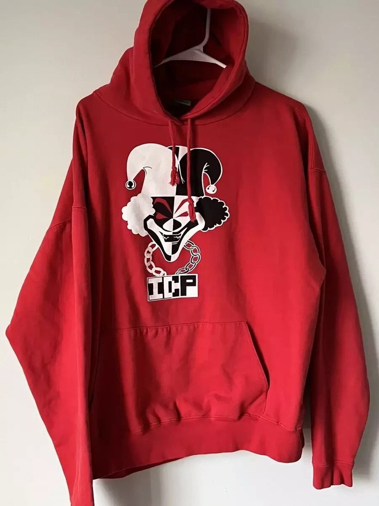 ICP Insane Clown Posse Band Red Pullover Hoodie Full Size S-5XL HN96
