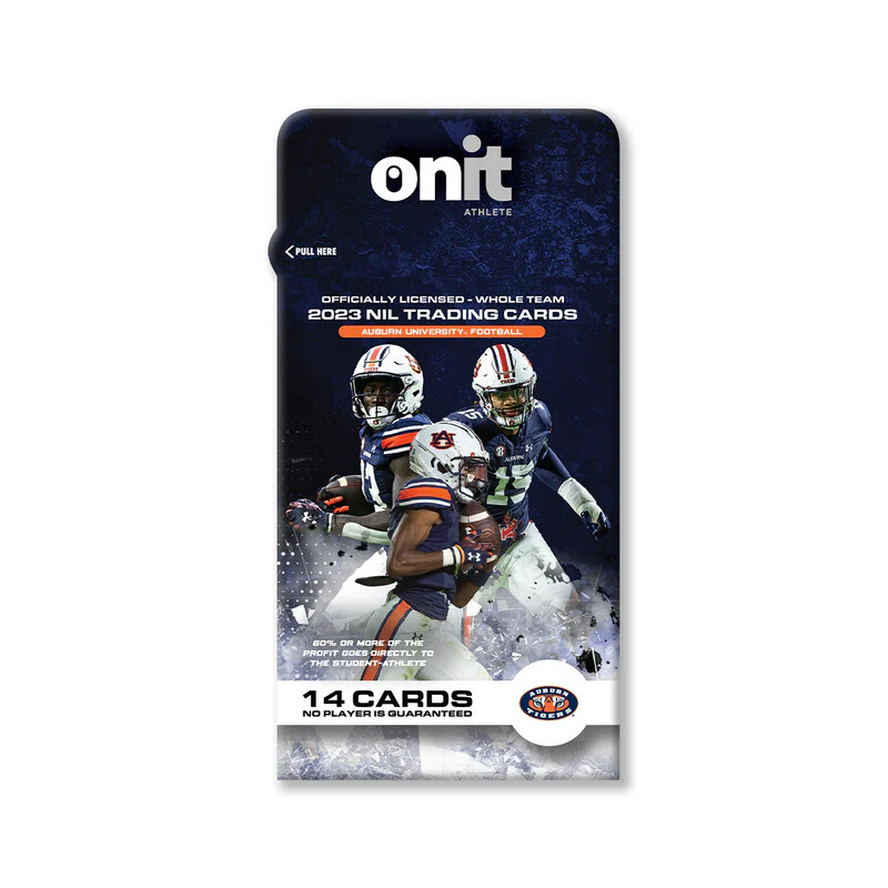 2023 ONIT ATHLETE Auburn Tigers Football Base Card *Pick Player*