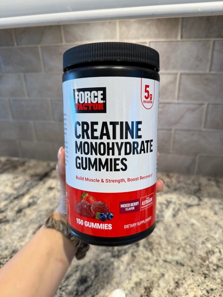 Force Factor, Creatine Monohydrate Gummies 150 Count Mixed Berry