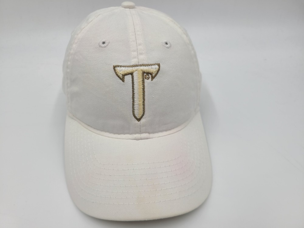 Troy Trojans Adidas Strapback NCAA Hat in White for Men and Women