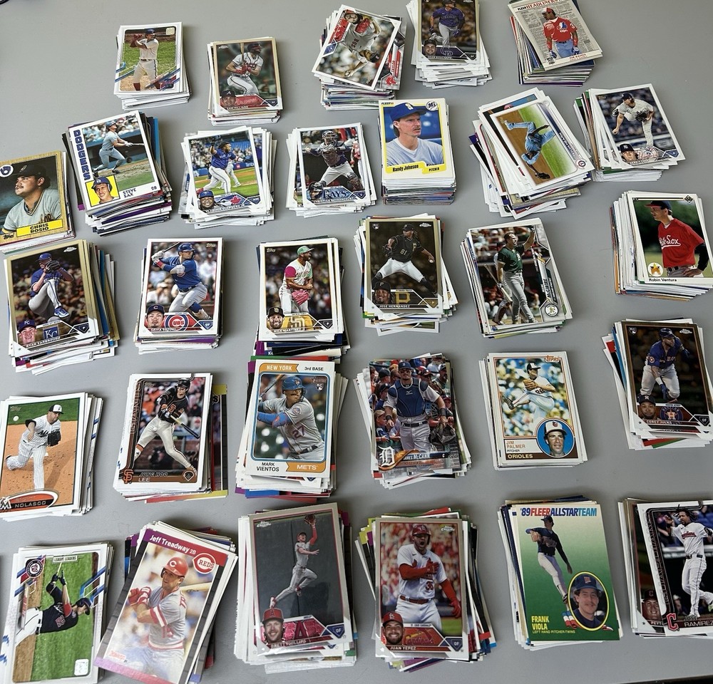 20 MLB Baseball Cards Lot – Pick Your Team - Mixed Years
