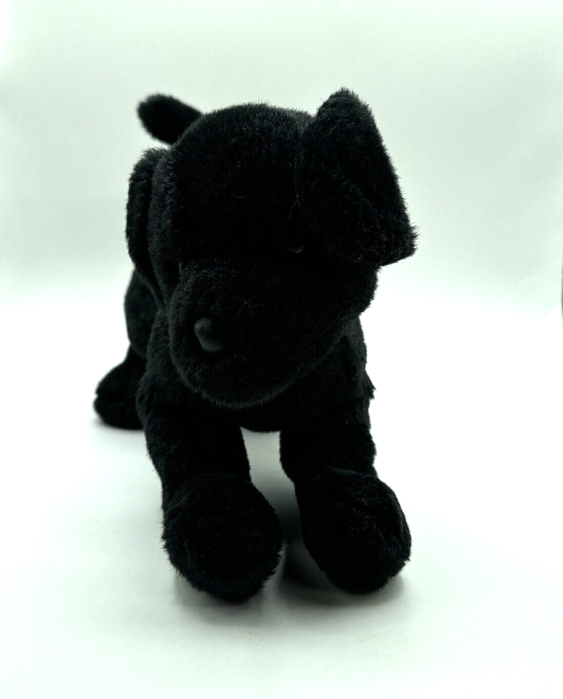Douglas Cuddle Toy Black Lab Plush Puppy Dog Pup Stuffed Animal