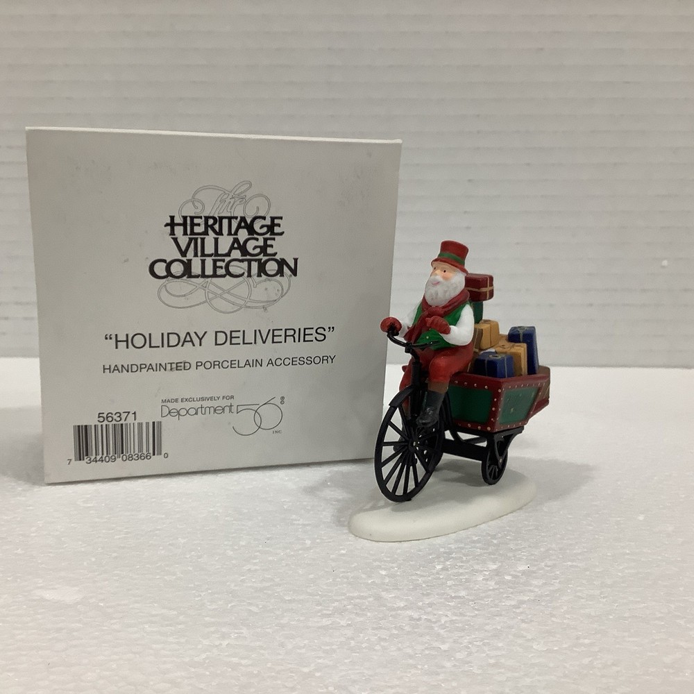 Department 56 Heritage Village “Holiday Deliveries”Accessory 56371