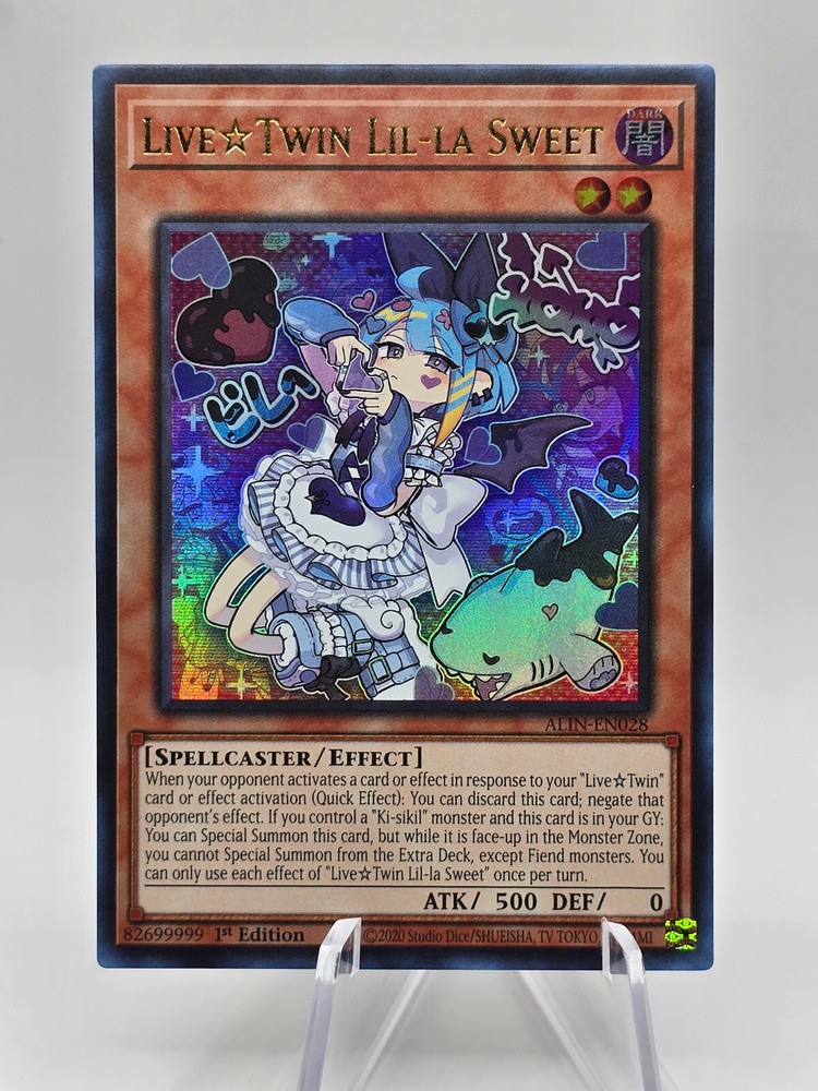 LiveTwin Lil-la Sweet ALIN-EN028 1st Ed Alliance Insight Card  