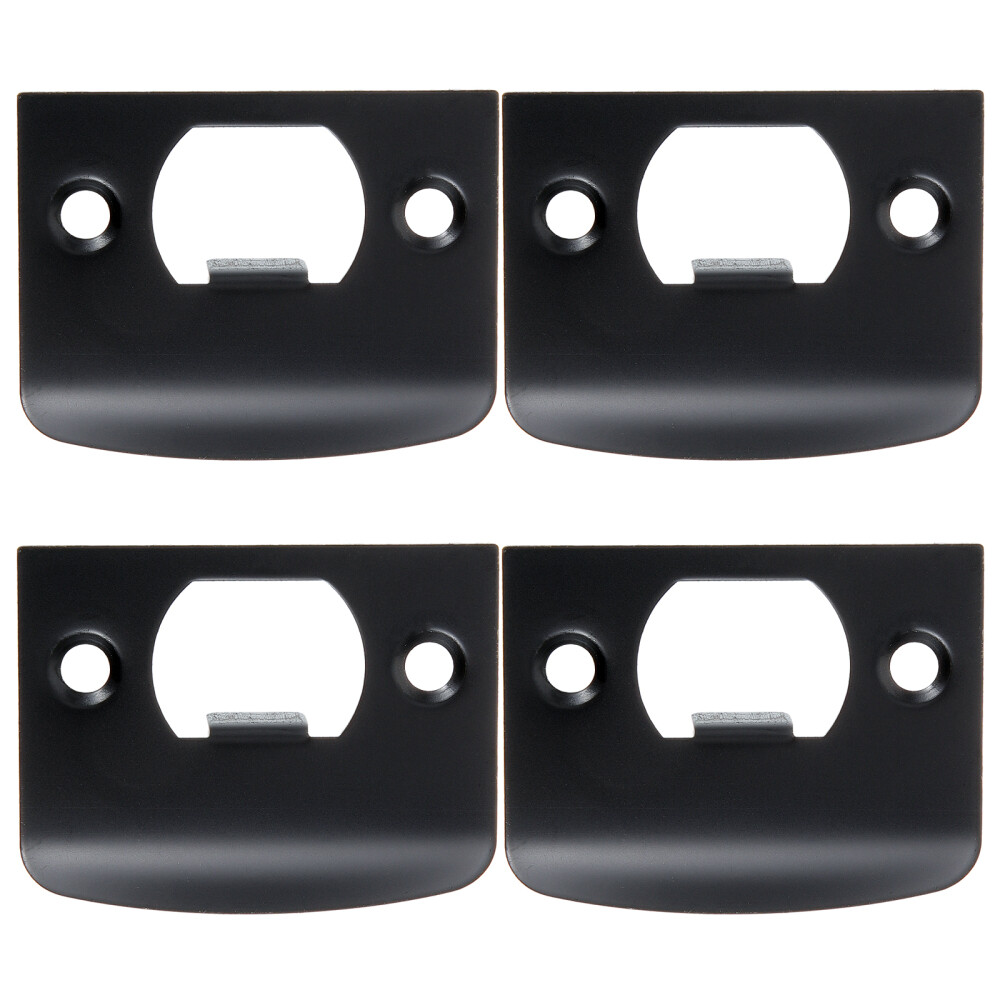 4pcs Deadbolt Strike Plate Steel Deadbolt Covers Door Reinforcement Kit