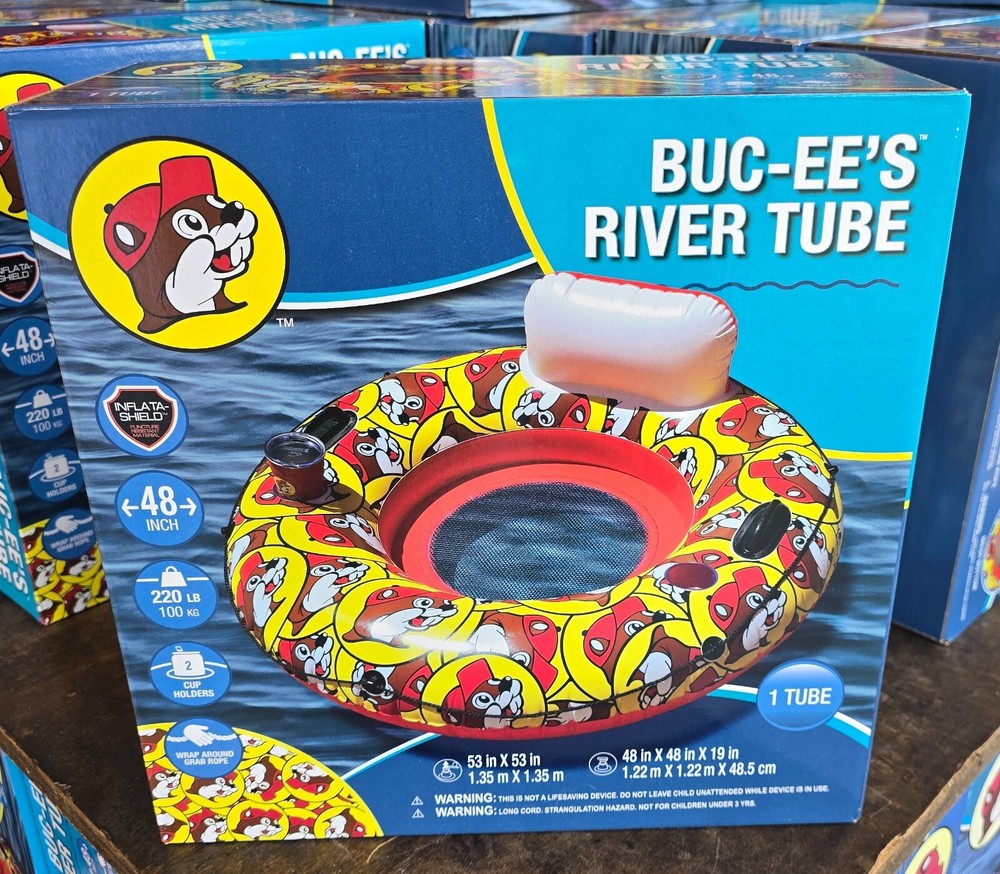 BRAND NEW Buc-ee's River Tube 48