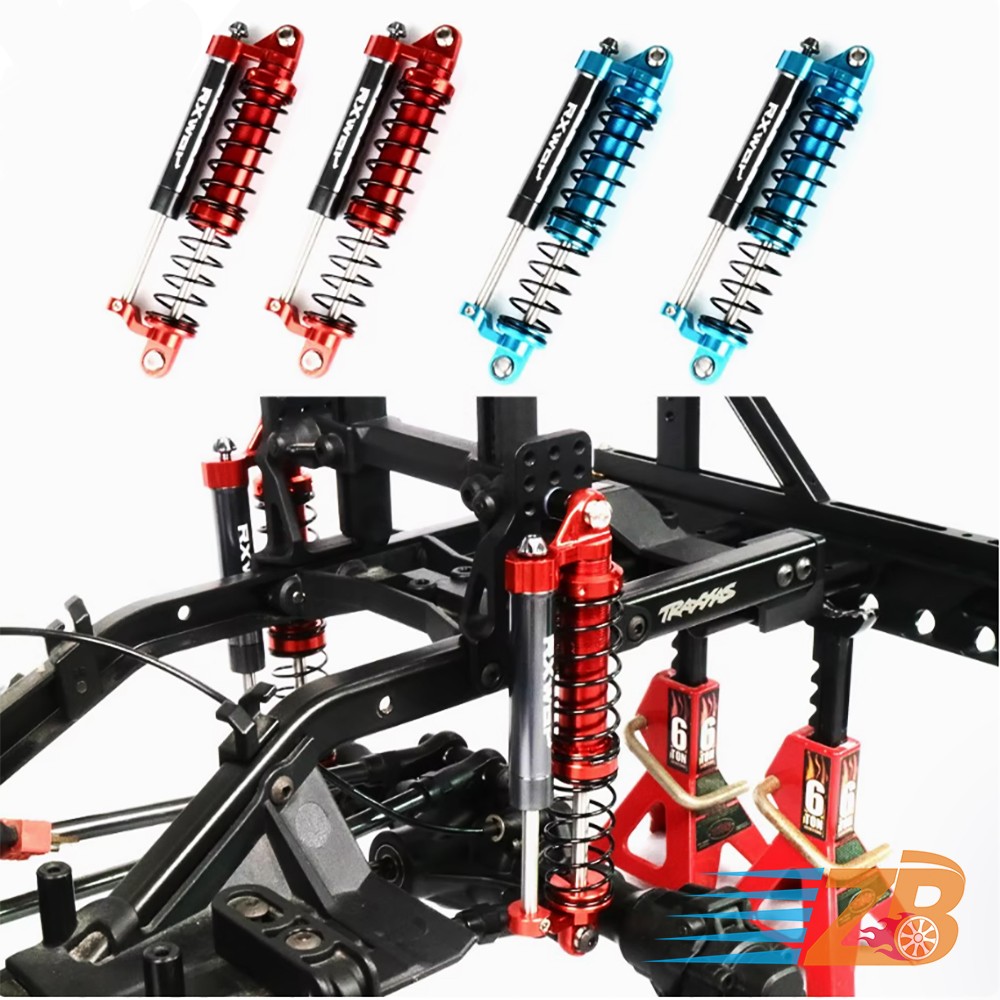 Adjustable Oil L=93mm Negative Pressure Shock Absorber For 1/10Rc Car Scx10 Trx6