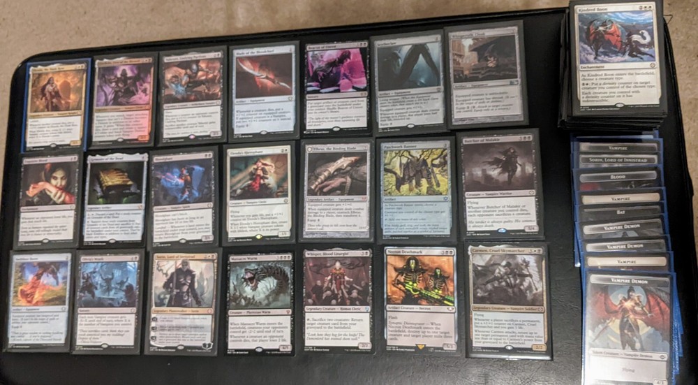 MTG 2X Commander duel decks (vampire and goblin) + 60 rare bonus cards