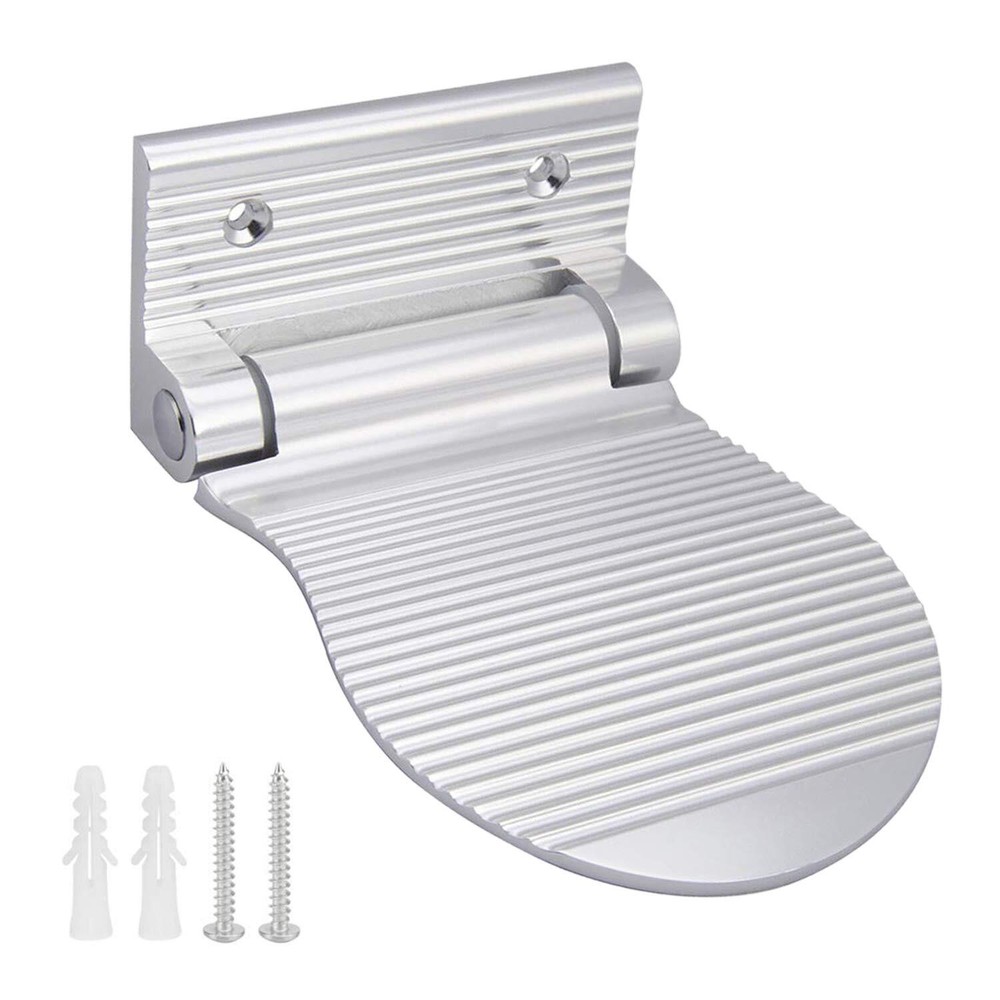 Shower Foot Rest, Shaving & Washing Foot Rest, Heavy Duty Aluminum Alloy Shav...