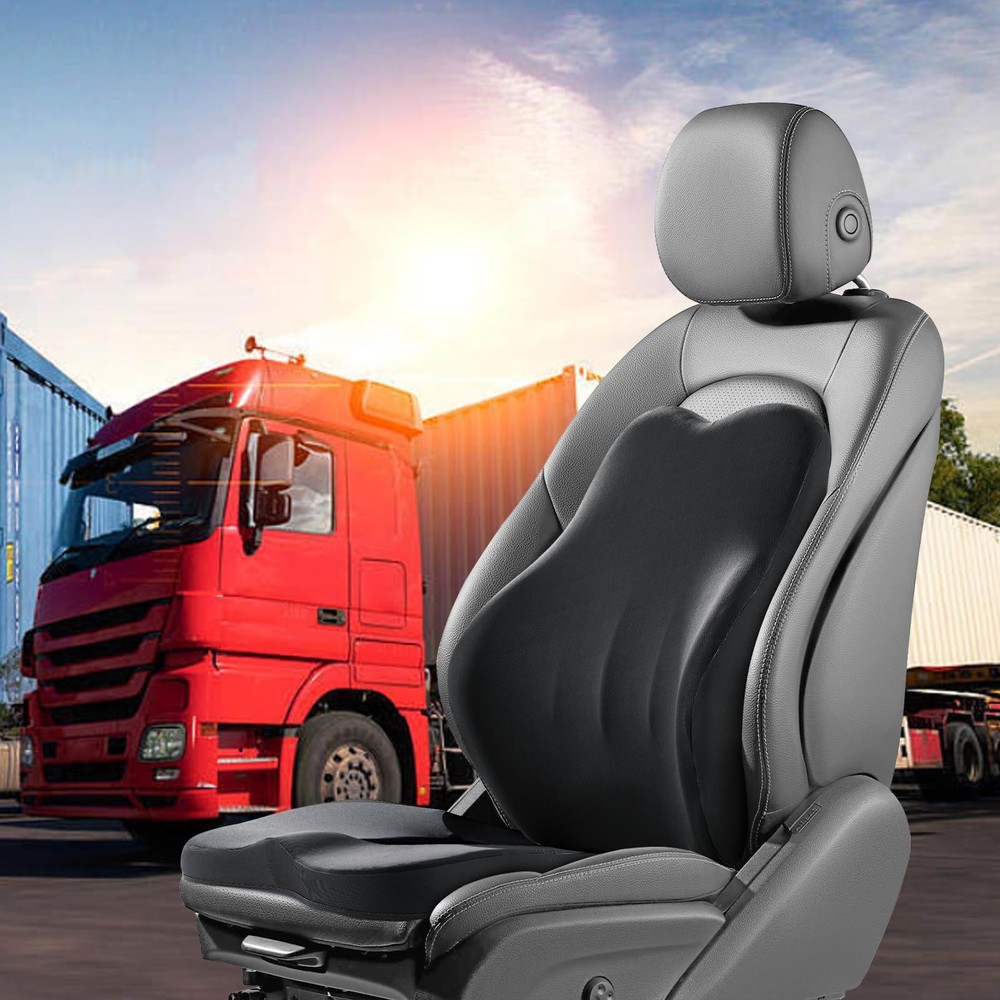 Memory Foam Truck Seat Cushion for Comfort & Support on Long Drives