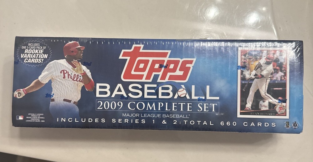 2009 TOPPS BASEBALL CARD COMPLETE SET HOBBY EDITION FACTORY SEALED