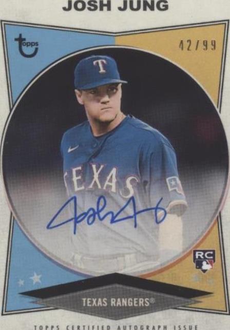 2023 Topps Brooklyn Collection - Autographs #AC-JJ Josh Jung /99 (AU, RC)