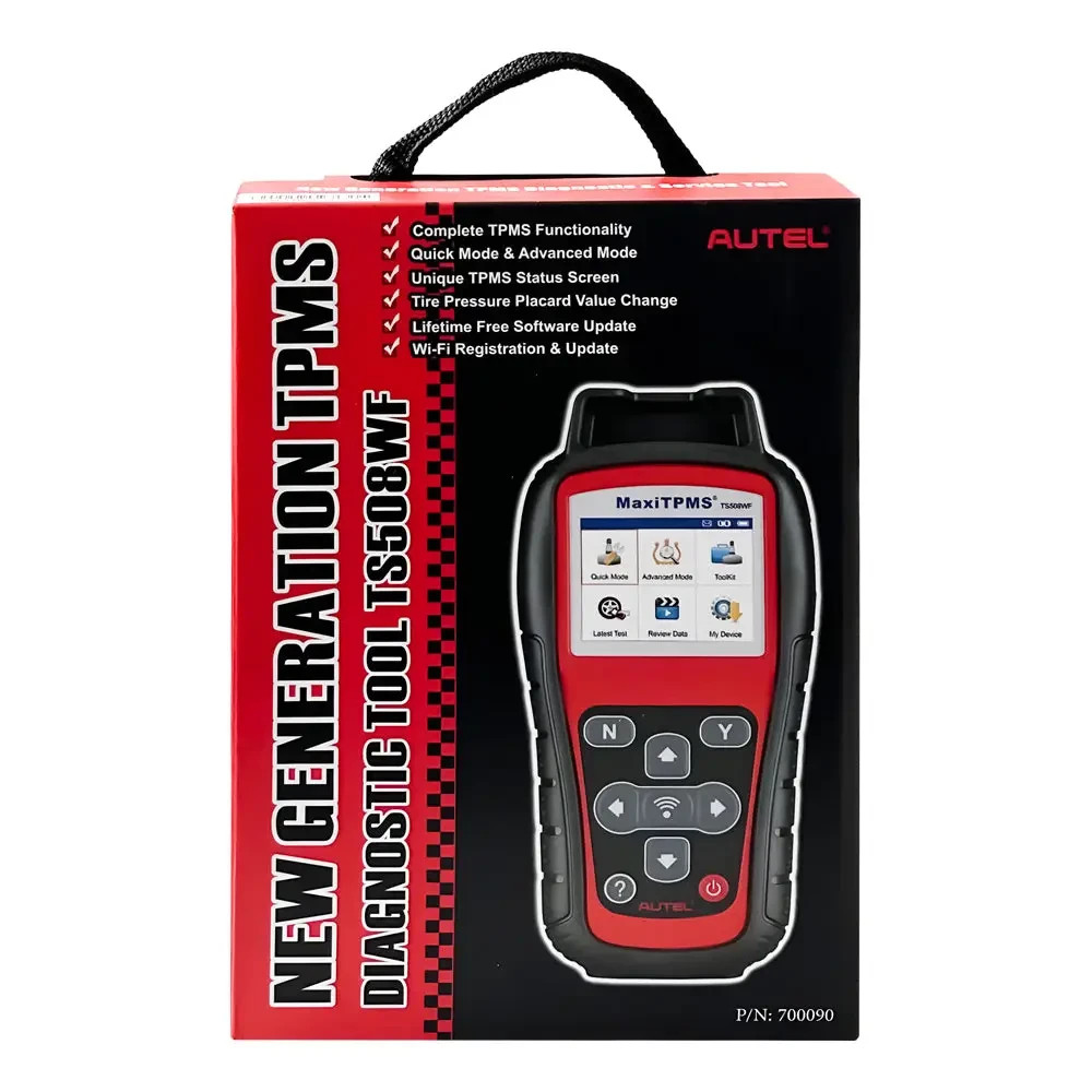 NEW Autel TS508WF Diagnositc TPMS Programmer and 1 RUBBER Stem MX-ONE Sensors