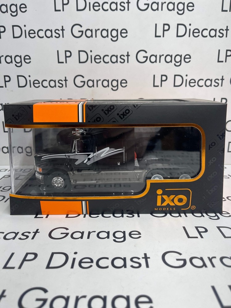 IXO Models 1990 Ford Aeromax Black Semi Truck 1:43 Scale Diecast