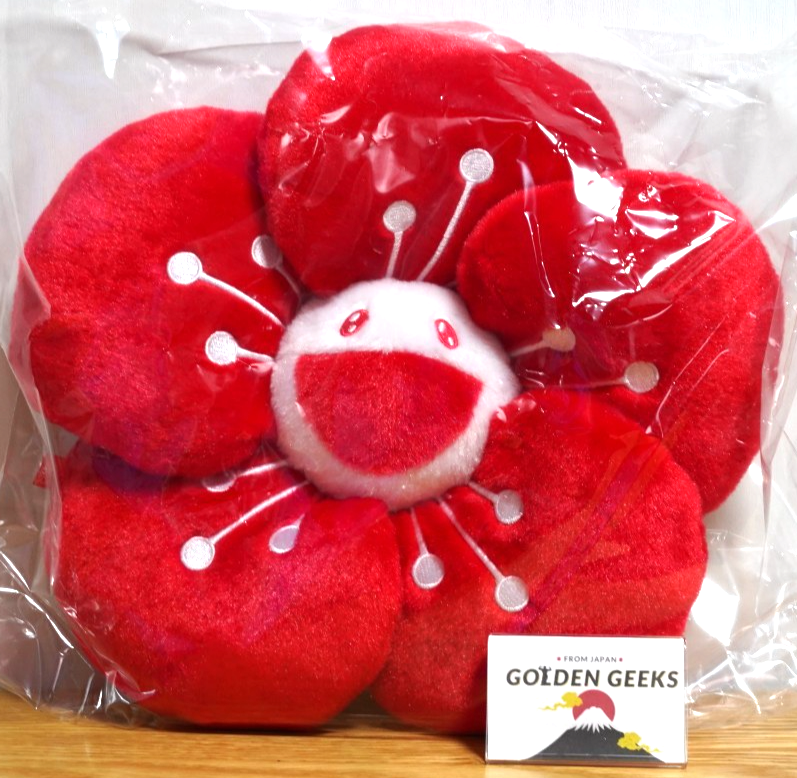 Plush Doll / KIJYAKU TEI Ume TAKASHI MURAKAMI Flower JAPAN NEW 24cm