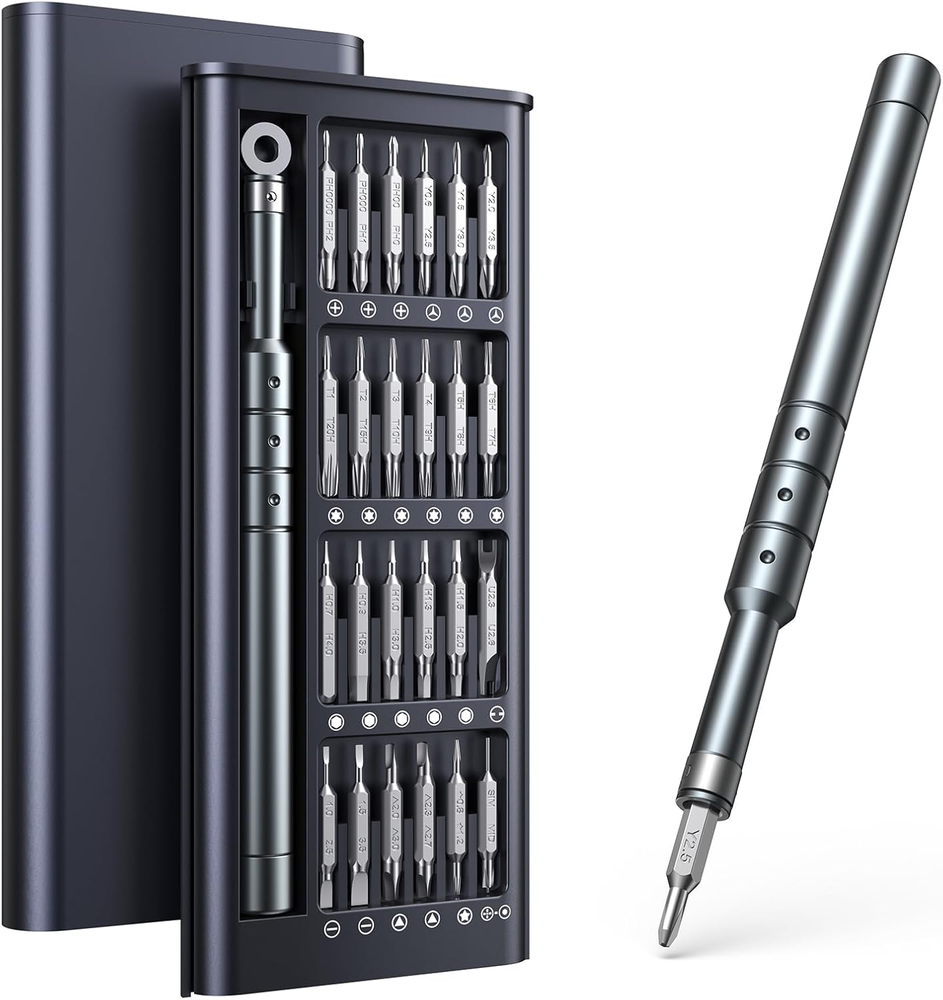52-in-1 Precision Screwdriver Set with Torx - Valentine's Tech Gift for Him or Her