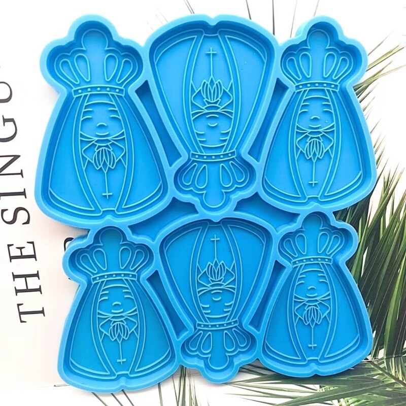 King Silicone DIY Resin Mold for Handmade Crown Accessories
