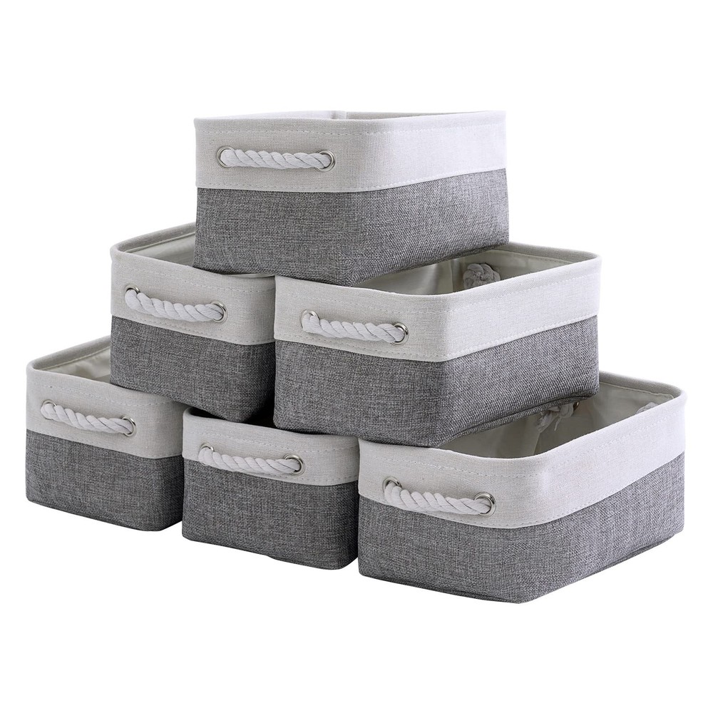 TheWarmHome Small Storage Baskets for OrganizingStorage Baskets for ShelvesSm...