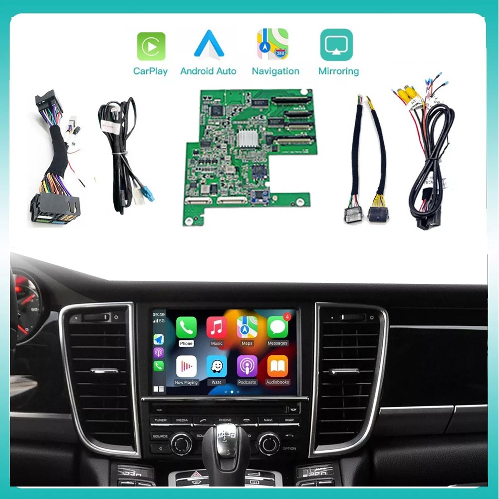 Wireless CarPlay Android Auto Retrofit Kit For Porsche Cayenne PCM 3.1 2010-16