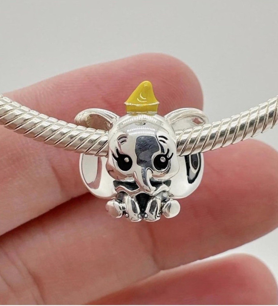 New Pandora 925 Silver Disney Dumbo Charm 799392C01