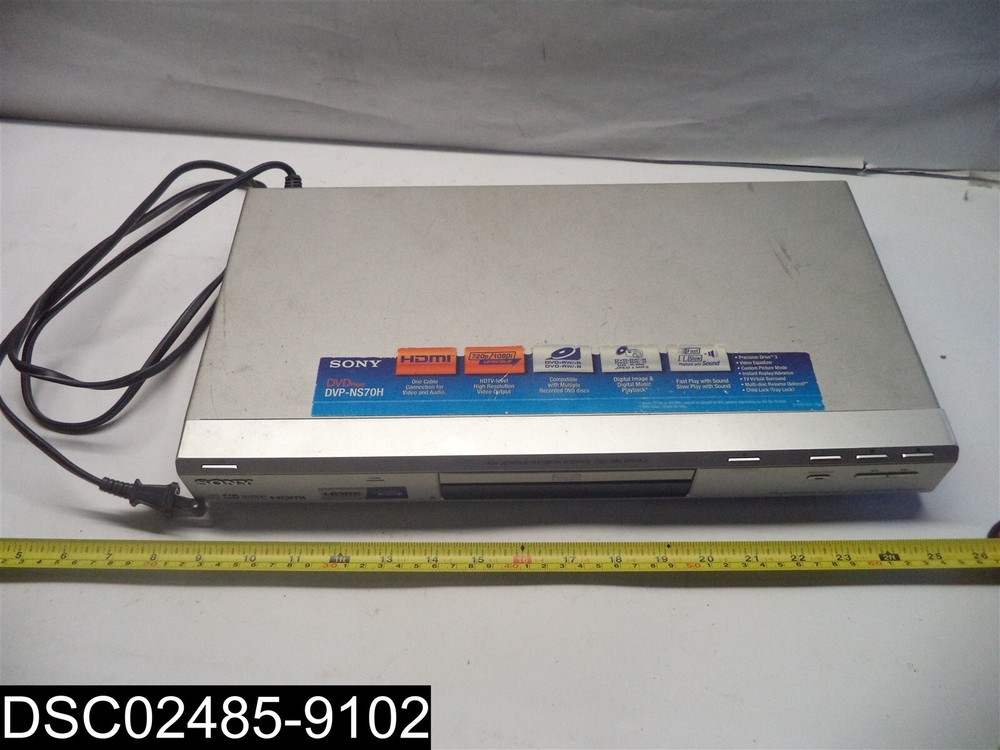 Sony DVP-NS70H CD DVD Player No Remote Tested Working