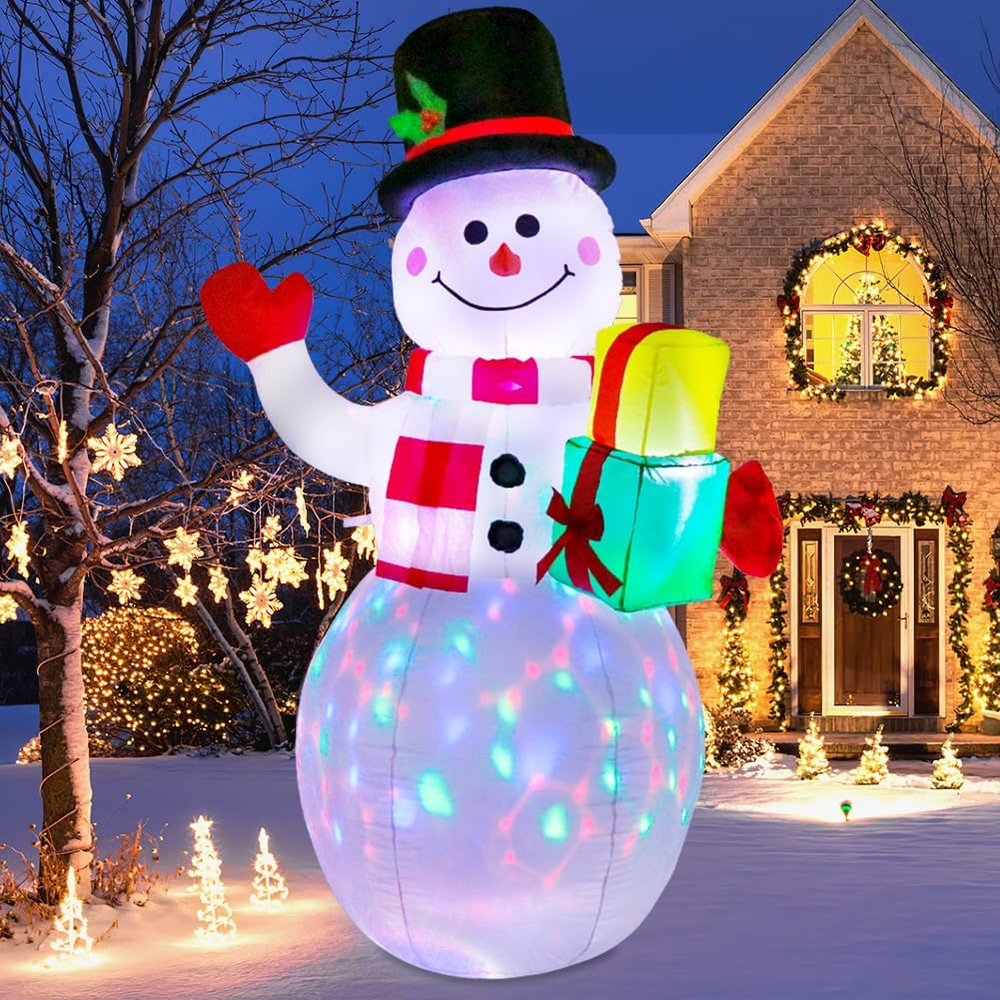 Inflatable Christmas Decoration 150cm Outdoor Inflatable Snowman Decoration