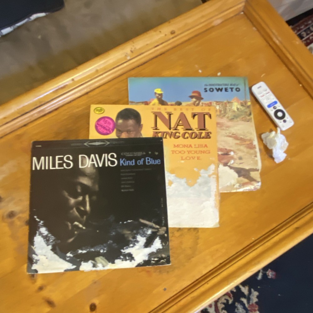Miles Davis Nat King Cole LP Vinyl 12