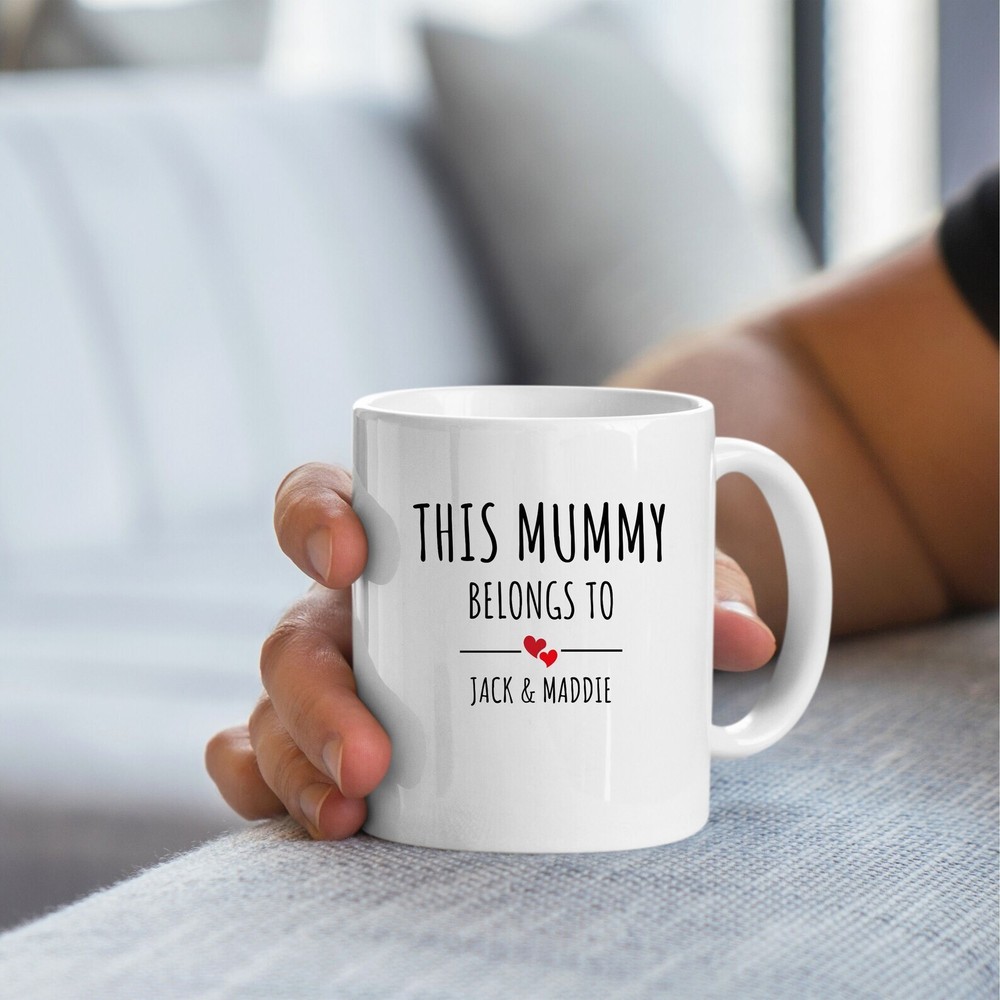 Personalised Mum Mugmum Birthday Cup This Mummy Belongs To Mug Custom Mother's D