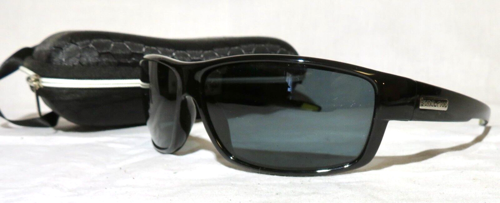 Suncloud Voucher Polarized Sunglasses Black plastic frame-image