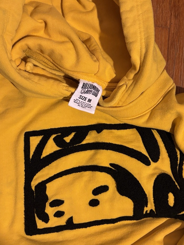 Billionaire Boys Club Yellow Streetwear Hoodie M