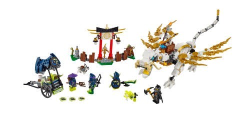 LEGO NINJAGO Master Wu Dragon Set 70734 with Minifigures