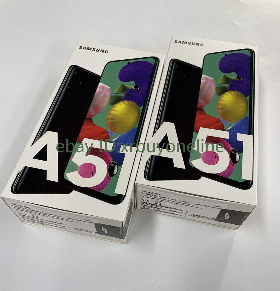 Samsung Galaxy A51 SM-A515U 128GB 48MP Unlocked SmartPhone-New Sealed
