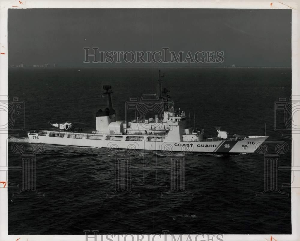 1968 Press Photo U.S. Coast Guard Cutter Dallas - lry18581